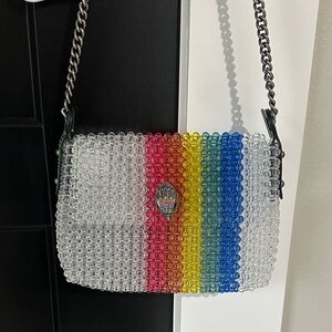 New Kurt Geiger Colorful Beaded Women's Bag